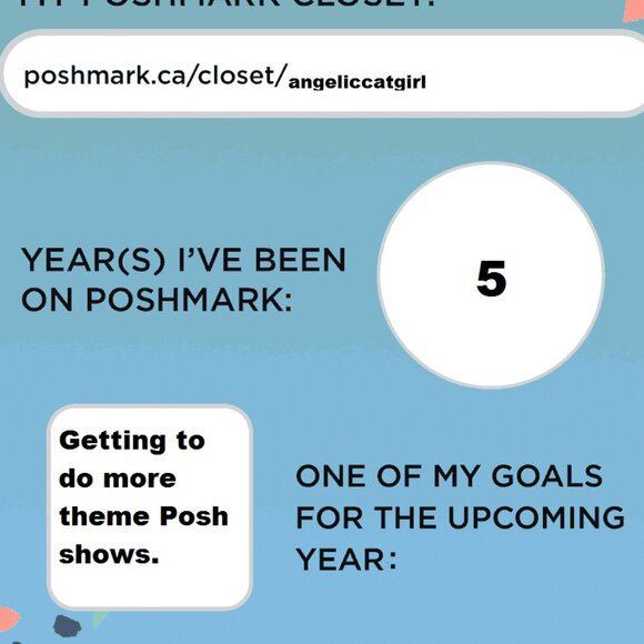 My Posh Anniversary message is here! (5th anniversary) - Picture 2 of 4